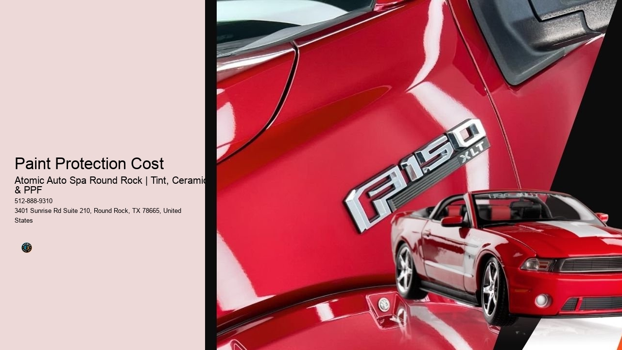 Paint Protection Cost