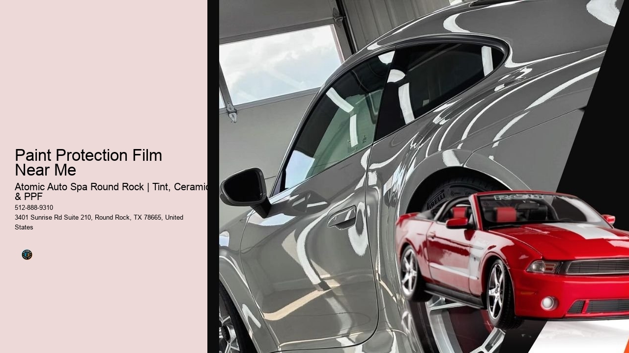 Paint Protection Film Near Me