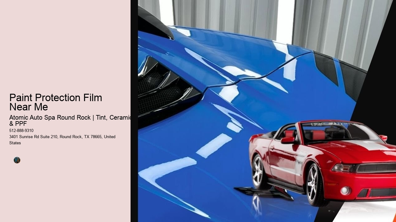 Paint Protection Film Near Me